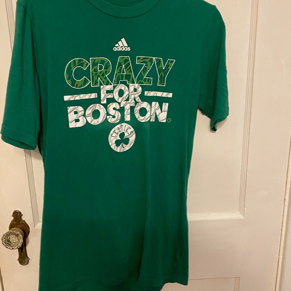 Adidas Crazy for Boston Bird #33 shirt child XL